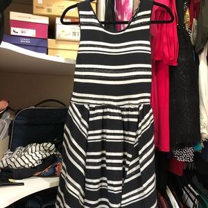 Black and white dress with sparkles